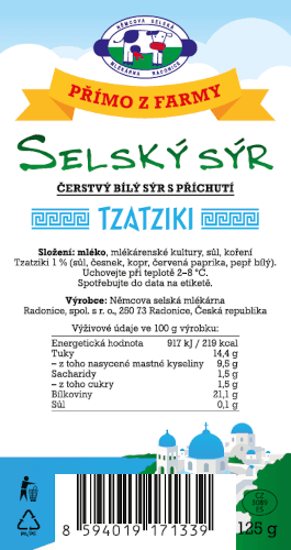 Selský sýr inspirovaný Řeckem